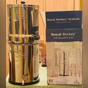 Royal Berkey Water Filteration - Brand New in Box.
